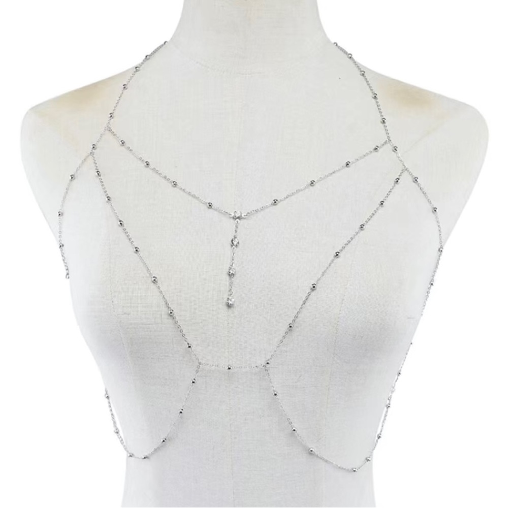 Silver Body Chain - Picture 2 of 3